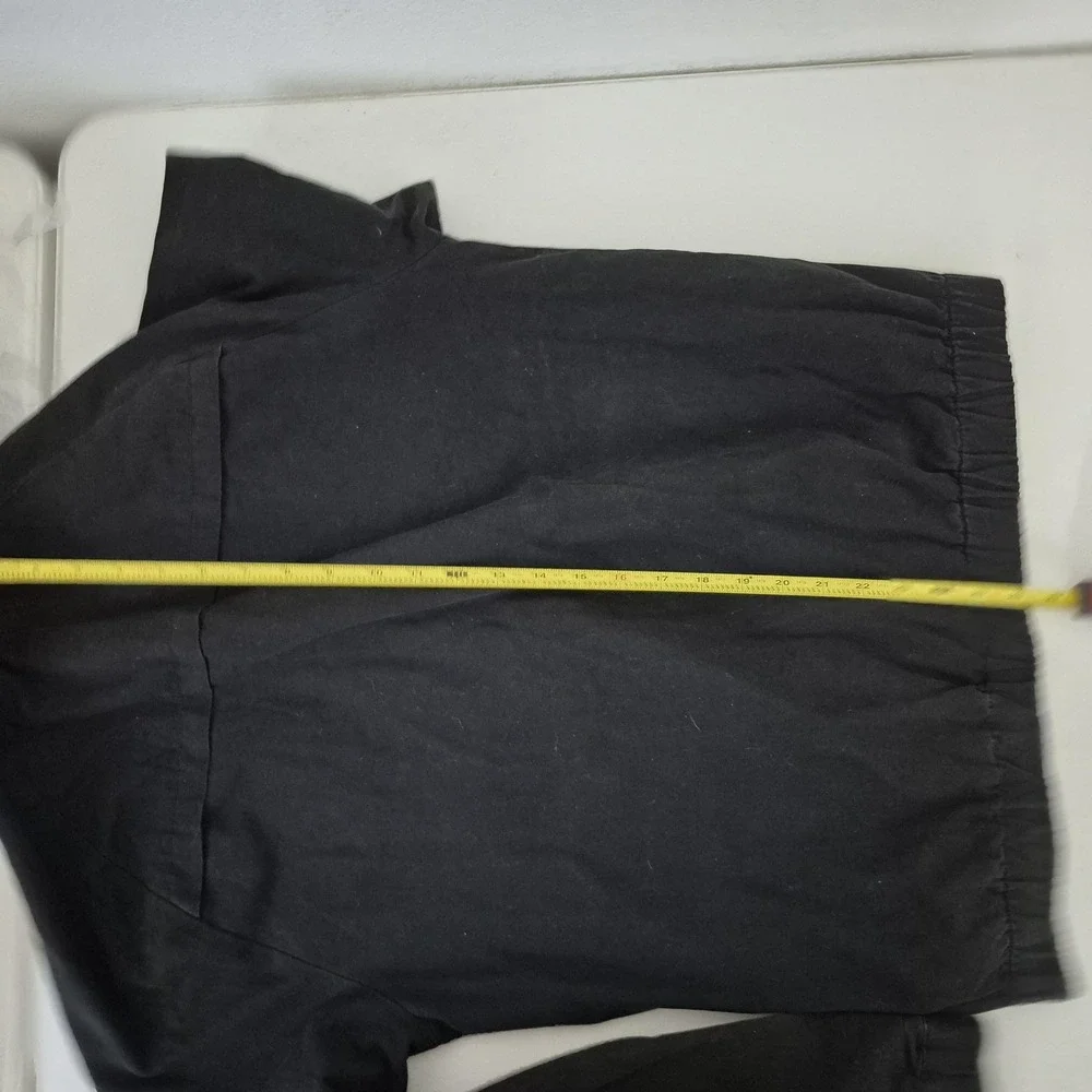 Levis Jacket Mens Small Black Canvas Plaid Lined Hooded Chore‎ Work Full Zip